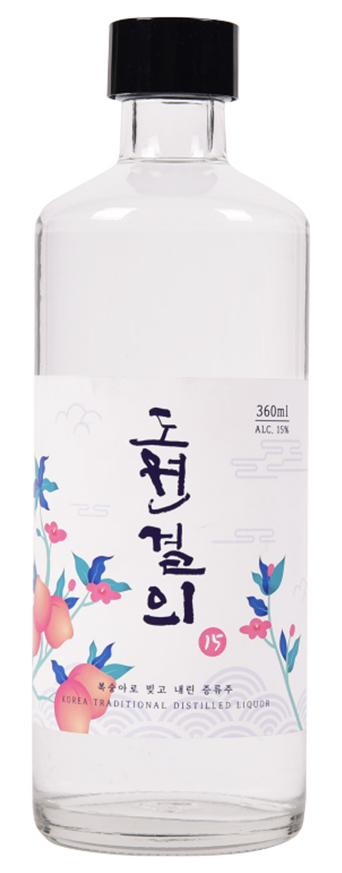 Dowongyeorui Distilled Peach Soju 15 360ml